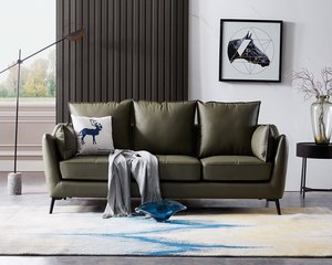 羅德三人座皮沙發