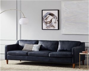 伯爵三人座真皮沙發(兩色)