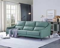 泰絲三人座真皮沙發