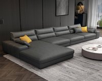 傑尼斯L型布沙發